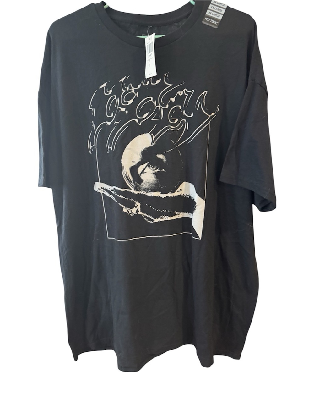 Poppy glass eye Black Graphic Crewneck T-Shirt unisex 2x
